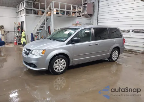 2016 Dodge Grand Caravan Se z USA, uszkodzony, nr VIN 2C4RDGBG9GR382818